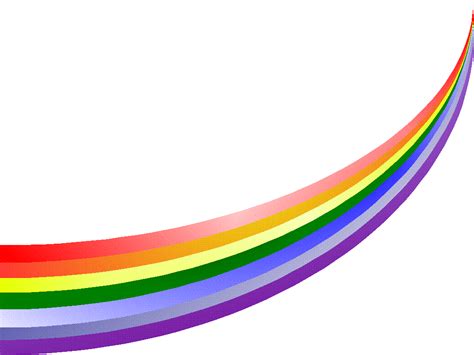Rainbow Curved Png Transparent Background Free Download 6998