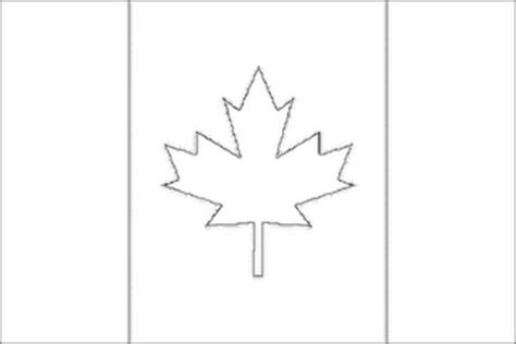 Bandera de Canadá para colorear COLOREA TUS DIBUJOS