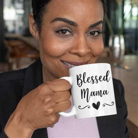 Blessed Mama Mug Best Mama Mamma Mom Mommy Etsy Canada Best Ts