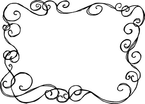 Fancy Border Clip Art Swirl Free Clipart Images Swirl Clipart The