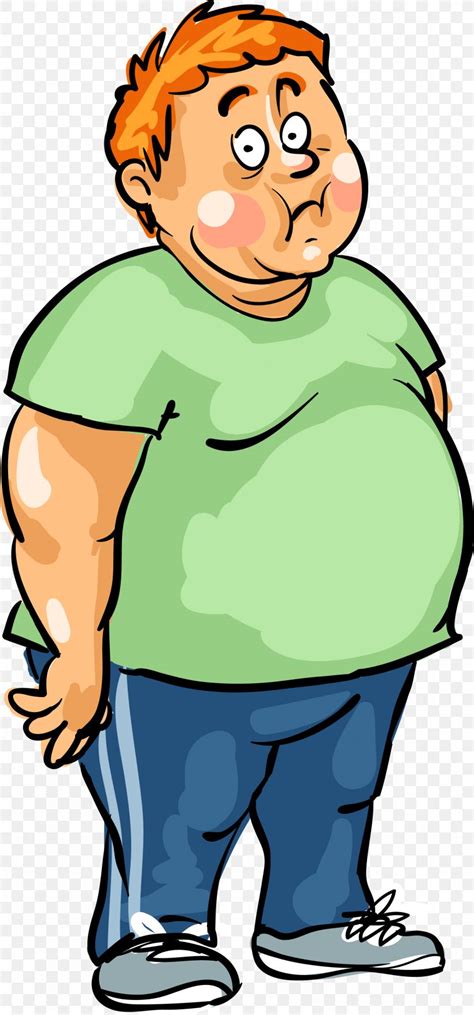 A Fat Boy Cartoon