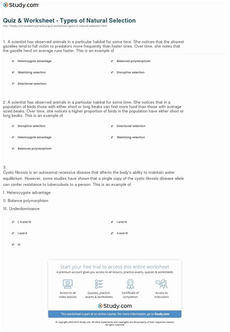 Start studying darwin natural selection. 50 Darwin's Natural Selection Worksheet Answers | Chessmuseum Template Library