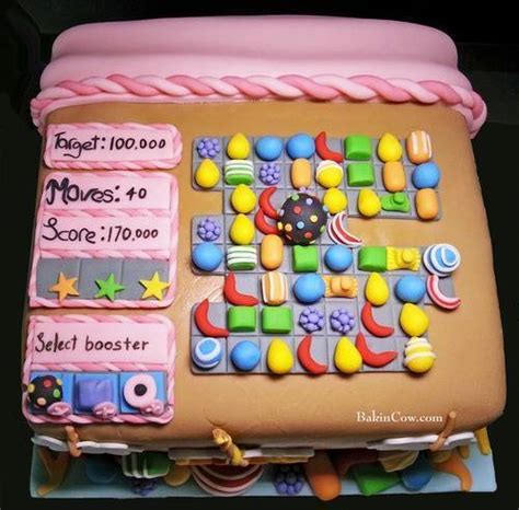 Candy Crush Cakes Designs