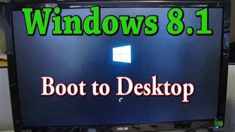 Windows 81 Boot To Desktop Youtube