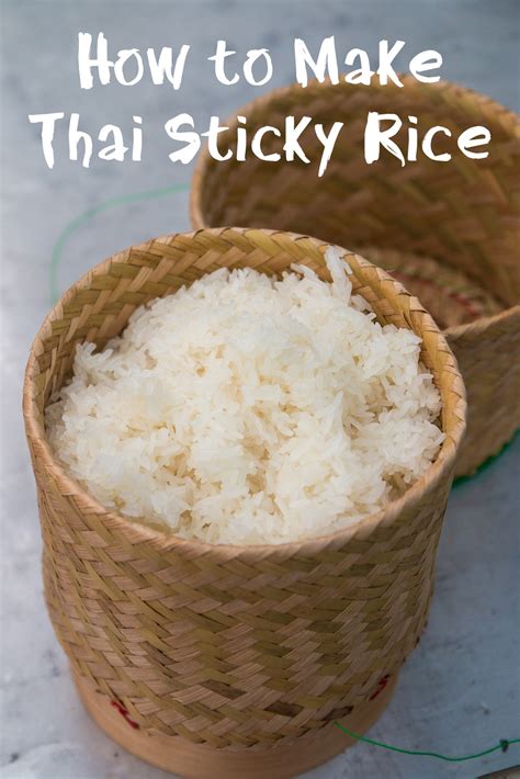 How To Make Thai Sticky Rice So Its Fluffy And Moist