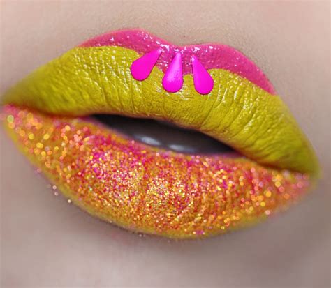 Instagram Theminaficent Lips Painting Lip Art Lipstick Art