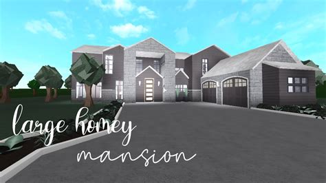 Roblox Bloxburg Large Homey Mansion 120k Youtube