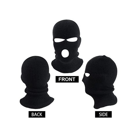 New 3 Holes Balaclava Windproof Ski Mask Full Face Neck Winter Warm Hat