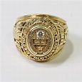 14kt Gold 20g Diamond University Of Texas Balfour Class Ring | Property ...