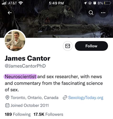 Worms Cited On Twitter Why Is James Cantor Claiming To Be A