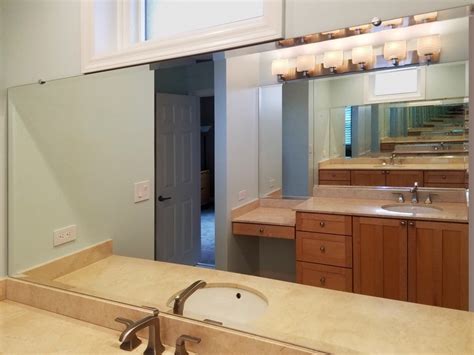 With a resin crafted frame, this mirror is in a rectangular shape that can be mounted horizontally or vertically with. Custom Bathroom Mirrors | Creative Mirror & Shower