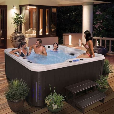 Oc Hot Tubs Serenity 85 Jet 5 Person Lounge Spa Hot Tub Hot Tub Outdoor Jacuzzi Outdoor