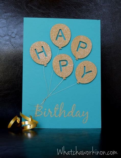 Cricut Birthday Cards Cool Birthday Cards Birthday Card Template