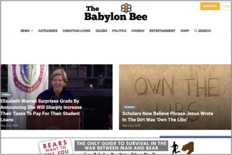 Ministry Matters™ In Praise Of The Babylon Bee