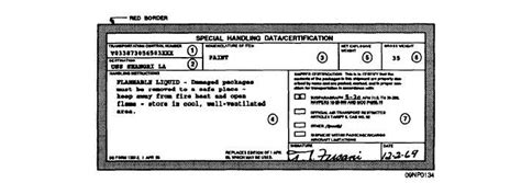 Figure 14 5 A Military Shipment Label Dd Form 1387 B Military