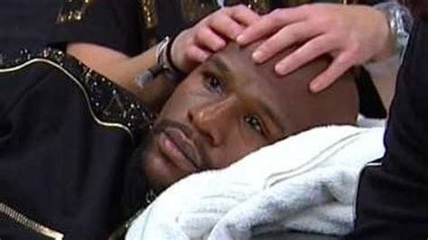 Floyd Mayweather Head Massage Video What Was He Up To Before Conor