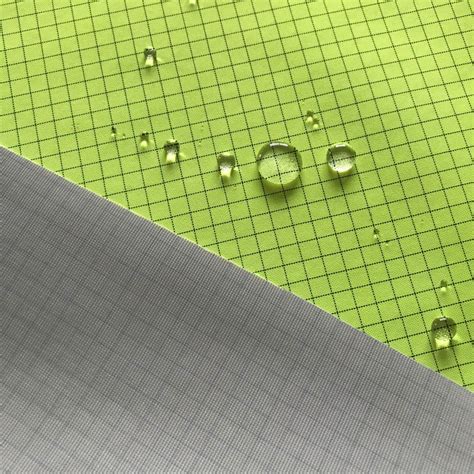 Polyester Waterproof 3 Layer Hardshell Fabric Anti Static Oxford Bonded