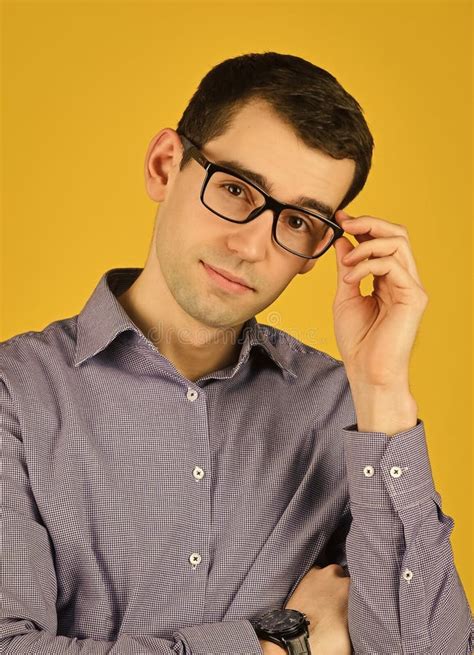 Eyewear Choose Eyeglasses In Casual Style Smart Boy Bad Eyesight