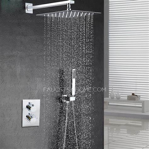 Your bathing experience depends mostly on the kind of shower fixture you're using. Modern 10.5inch Pressurized Slim Top Shower Faucet Concealed