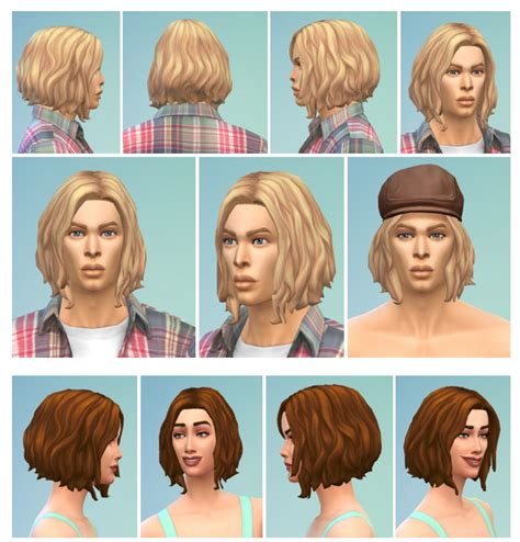 Bob With Longer Bangs At Birksches Sims Blog Sims 4 Updates
