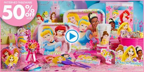 Disney Princess Party Supplies Princess Birthday Party City Everyt