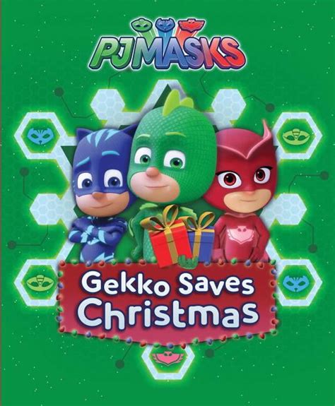 Pj Masks Gekko Saves Christmas Board Book