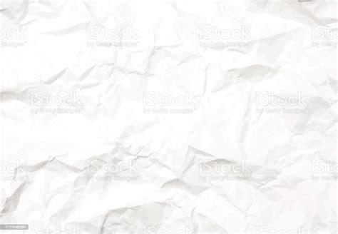 Crumpled Paper Texture Vector Stock Illustration Download Image Now