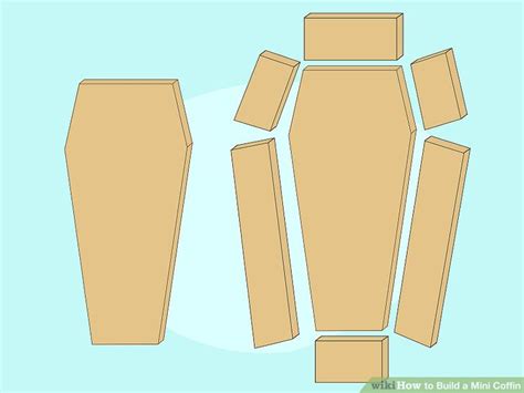 Diy Cardboard Coffin Template