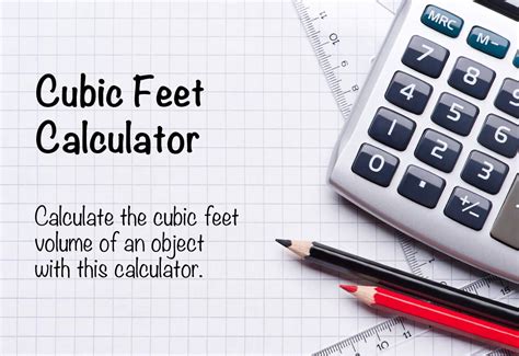 You can use it in your daily routine. Cubic Feet Calculator (feet, inches, cm, m, yards)