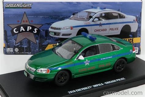 Greenlight 86166gr Scale 143 Chevrolet Impala Chicago Police 2010