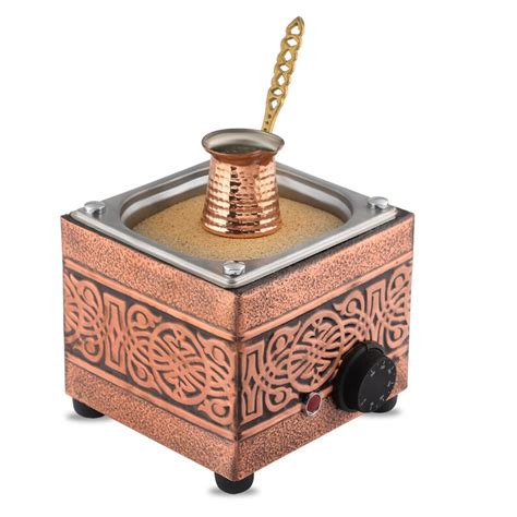 Authentic Turkish Copper Sand Coffee Maker Small Square Etsy