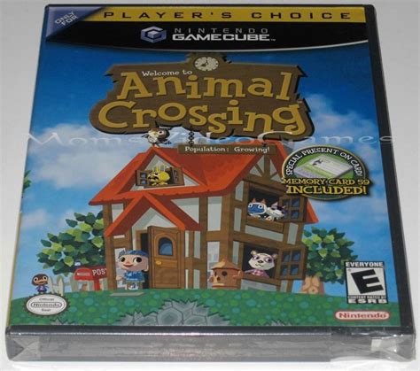Animal Crossing Nintendogamecube Brand New Y Folds Animal