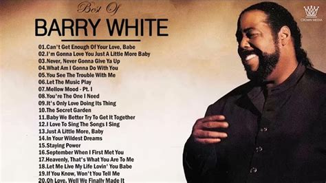 Barry White Greatest Hits Full Album 2022 Barry White Best Songs 2022