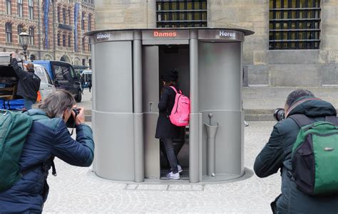 Amsterdam Is Home To The Worlds First Retractable Female Toilet