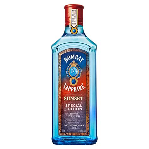 Bombay Sapphire Special Edition Sunset London Dry Gin 700ml Spirits