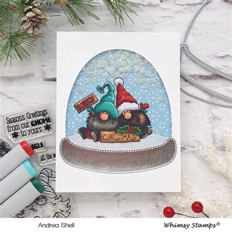 This means that snap benefits recipients in new york will get extra food stamp benefits for the month. Gnome for Christmas Clear Stamps | Whimsy Stamps