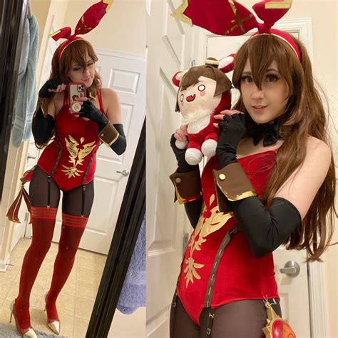 I Made An Amber Bunny Suit Cosplay Genshinimpact