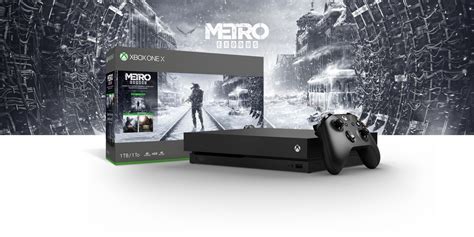 Xbox One X Metro Saga Bundle Announced Includes Metro Exodus Metro 2033 Redux And Metro Last