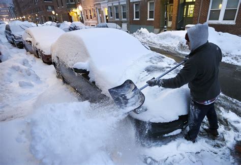 Snow Storm Hits New England Again Emergency Declared In