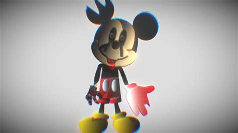 Mickey Mouse Download Free 3d Model By