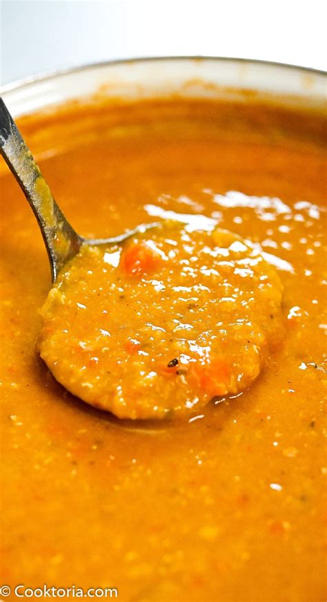 This Red Lentil Soup Is Packed With Protein And So Delicious Youre
