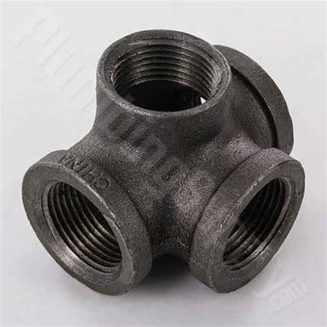 Black Malleable Iron Pipe Fittings And Steel Nipples