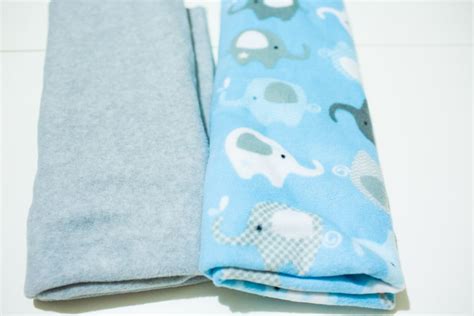 No Sew Fleece Baby Blanket Tutorial 6 Easy Steps With Photos