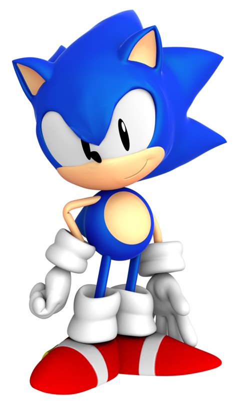 Sonic Mega Drive Pose By Blueparadoxyt Sonic Sonic The Hedgehog