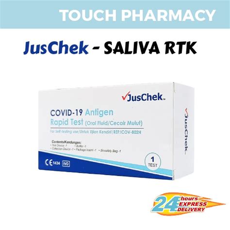 CNY 2022 CHEAPEST PHARMACY STOCK JusChek Saliva Antigen Covid 19