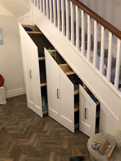 Sliding Under Stairs Storage Solutions Bournemouth And Poole