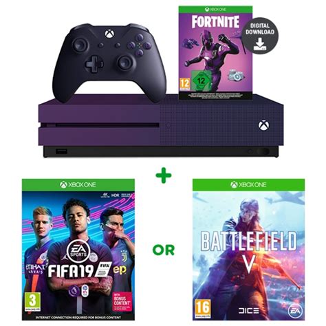 Xbox One S 1tb Fortnite Battle Royale Special Edition Bundle And Any Game