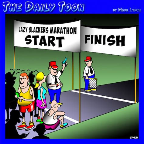 Lazy People By Toons Sports Cartoon TOONPOOL
