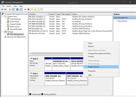 How To Delete Or Unpartition USB Drive Partitions On Windows 10 8 7