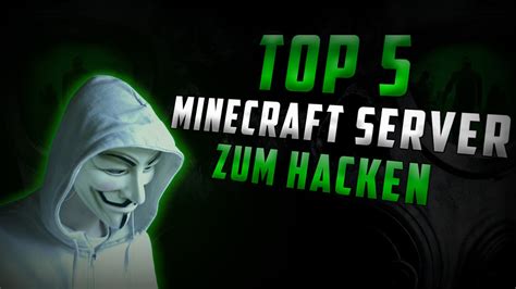 Top 5 Minecraft Server zum Hacken! - YouTube